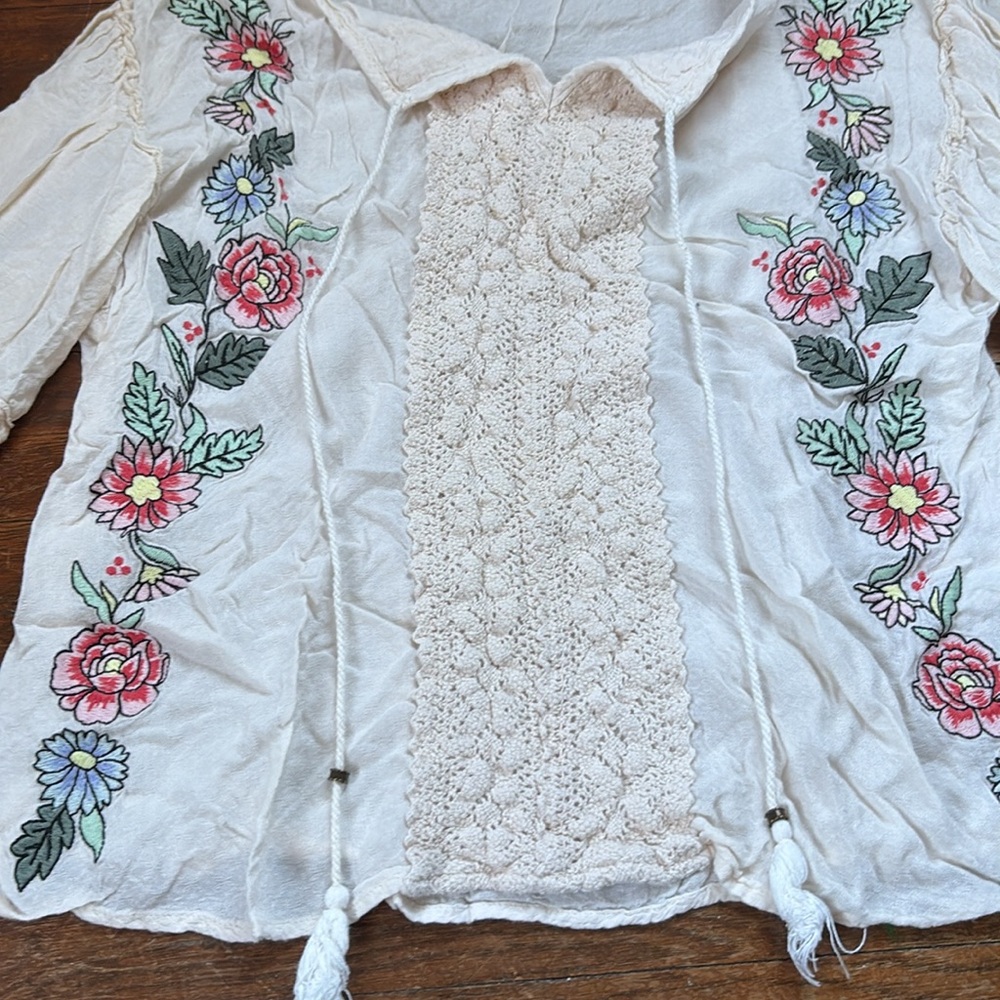 Floral Boho Top - Picture 3 of 3